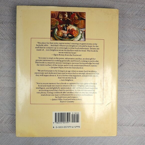 Len Deighton ABC Of French Food Vintage Hardcover Cooking Book - Picture 3 of 6